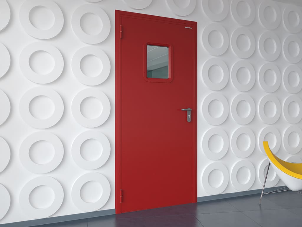 Противопожарные двери — пример 1