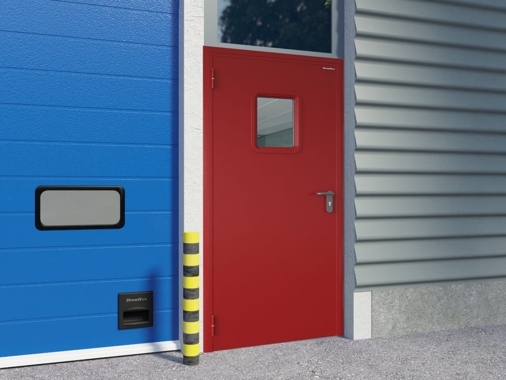 Противопожарные двери — пример 2