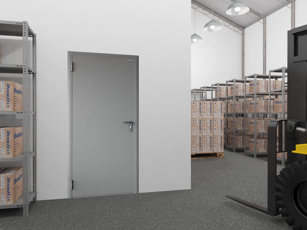 Технические двери — пример 1