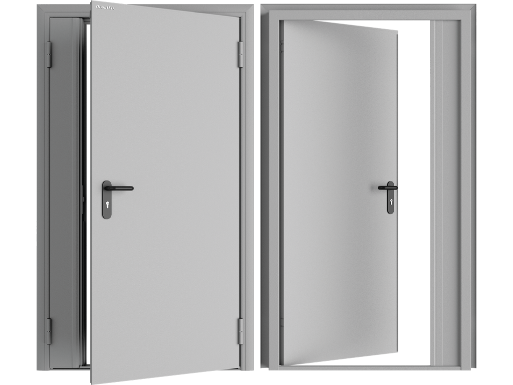 Техническая двустворчатая дверь (вариант 3)