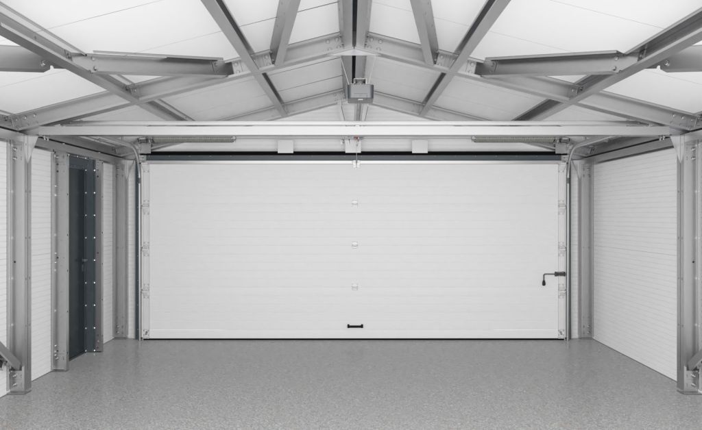 Гараж из сэндвич-панелей