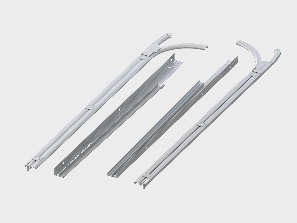 Комплект направляющих и стоек