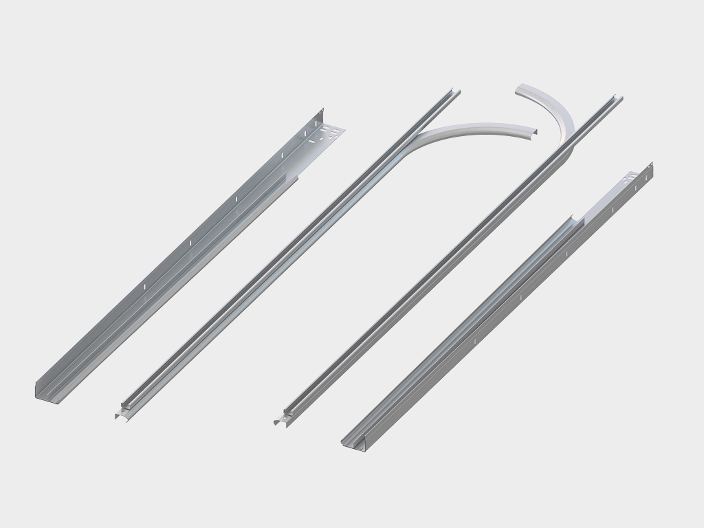 Направляющие и угловые стойки RSD02