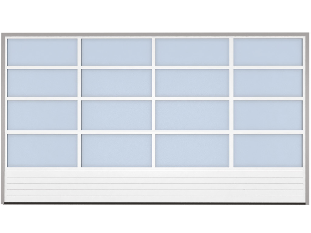 Комбинированное полотно из панорамных и сэндвич-панелей
