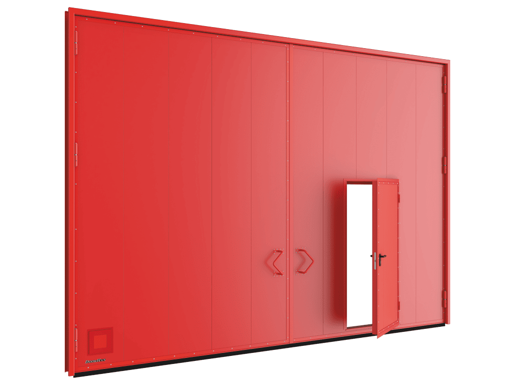 Распашные ворота DoorHan — SG SS пример