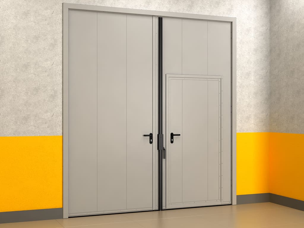 Распашные ворота DoorHan — RGV пример