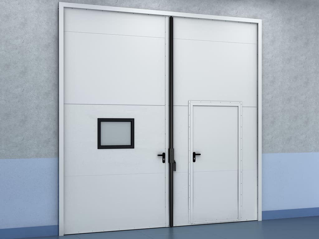 Распашные ворота DoorHan — SG SS пример