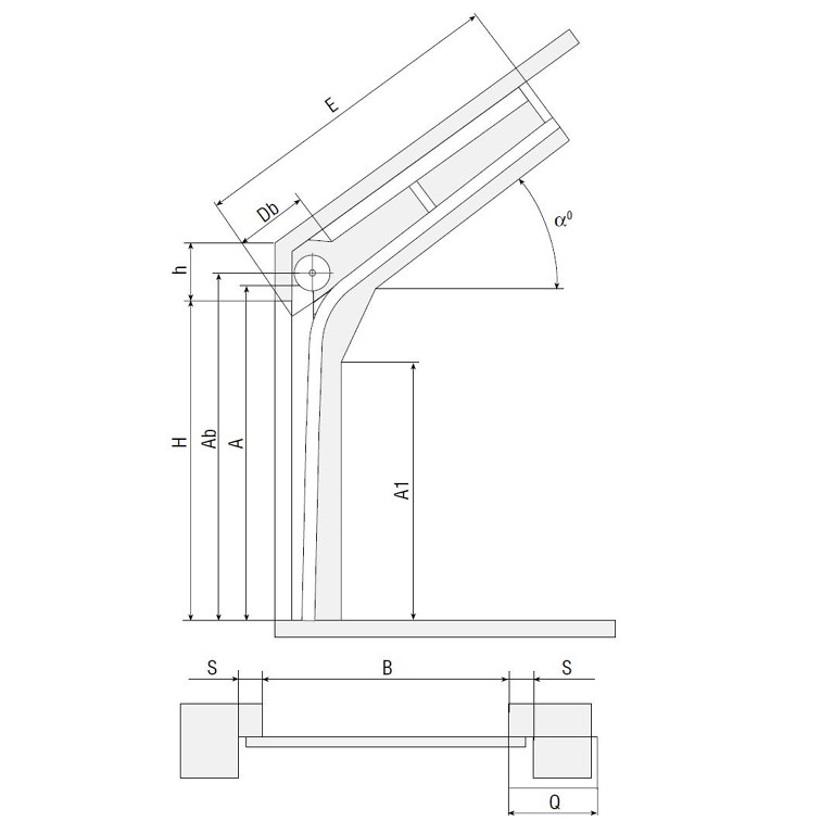 Стандартный наклонный подъем