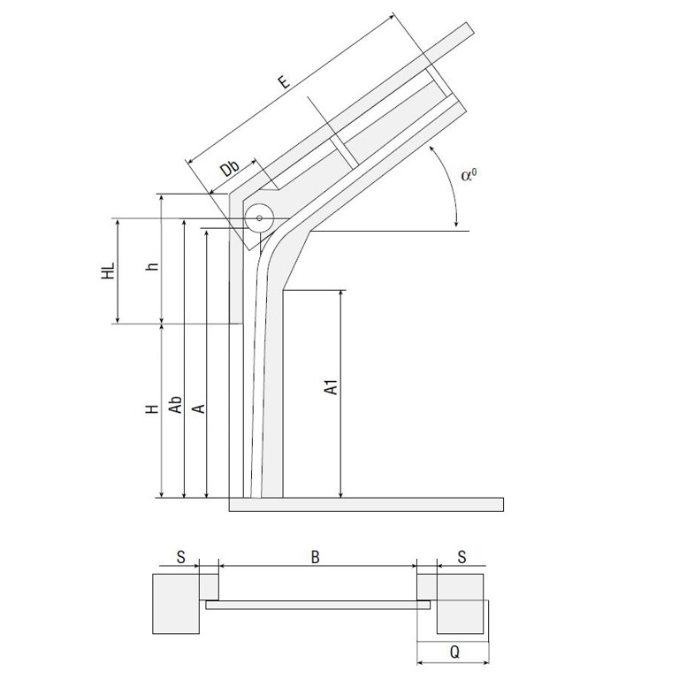 Наклонный высокий подъем
