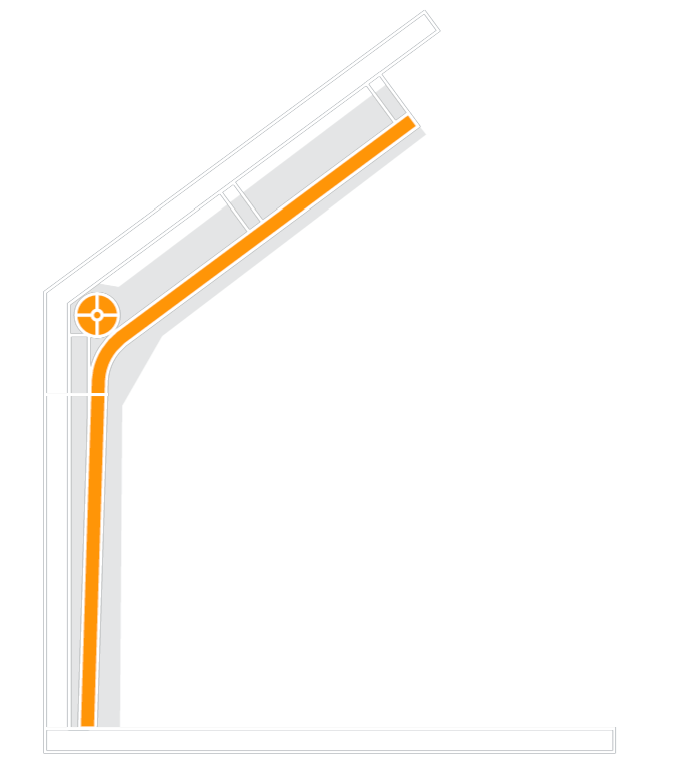 Стандартный наклонный подъем