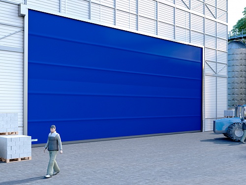 Скоростные складывающиеся ворота серии SPEEDFOLD SDFS Скоростные складывающиеся ворота серии SPEEDFOLD SDFS