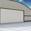 Промышленные ворота секционные из алюминиевых сэндвич-панелей с торсионным механизмом Промышленные ворота секционные из алюминиевых сэндвич-панелей с торсионным механизмом