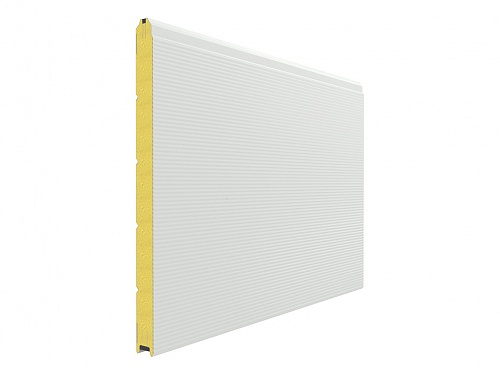 Промышленные ворота секционные из стальных сэндвич-панелей с торсионным механизмом ISD01 Промышленные ворота секционные из стальных сэндвич-панелей с торсионным механизмом ISD01