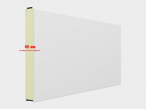 Промышленные ворота секционные из стальных сэндвич-панелей с торсионным механизмом ISD THERMALPRO Промышленные ворота секционные из стальных сэндвич-панелей с торсионным механизмом ISD THERMALPRO