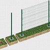 Заборные секции из сварной сетки серии «ОПТИМА ЛАЙТ» Заборные секции из сварной сетки серии «ОПТИМА ЛАЙТ»