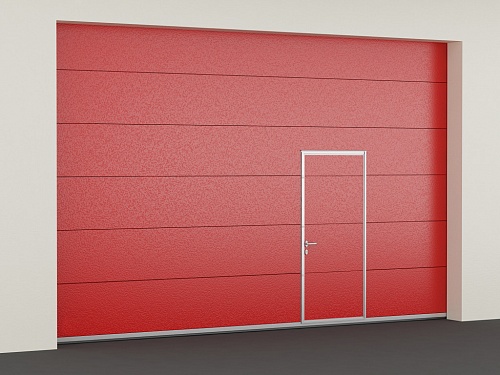 Секционные противопожарные ворота с классом огнестойкости EI60 Секционные противопожарные ворота с классом огнестойкости EI60