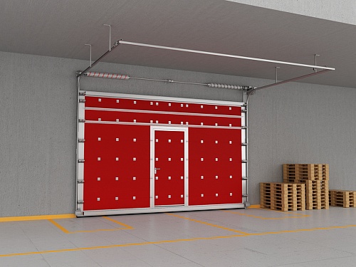 Секционные противопожарные ворота с классом огнестойкости EI60 Секционные противопожарные ворота с классом огнестойкости EI60