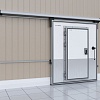 Дверь откатная для охлаждаемых помещений Дверь откатная для охлаждаемых помещений