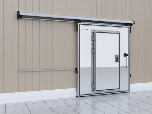 Дверь откатная для охлаждаемых помещений Дверь откатная для охлаждаемых помещений
